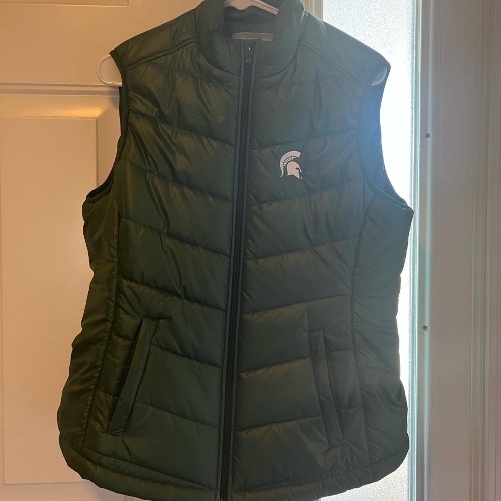 Michigan State University Puffer Vest